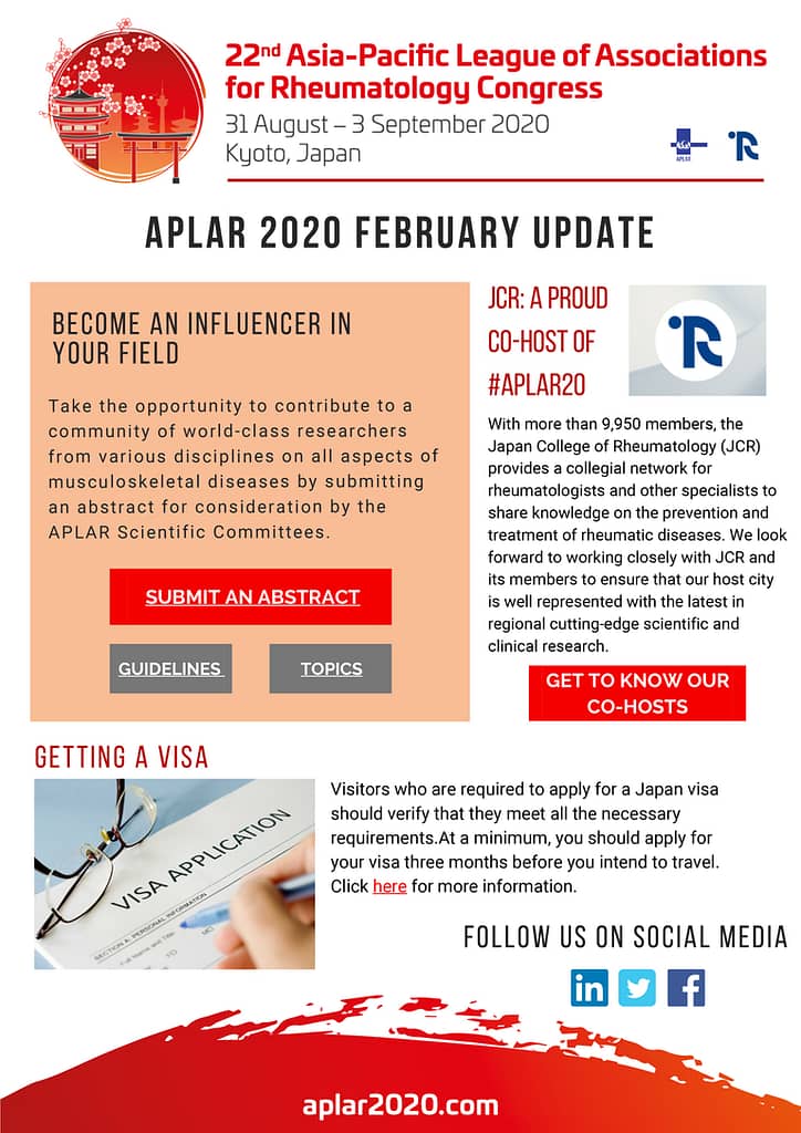 APLAR 2020 MNO UPDATE February